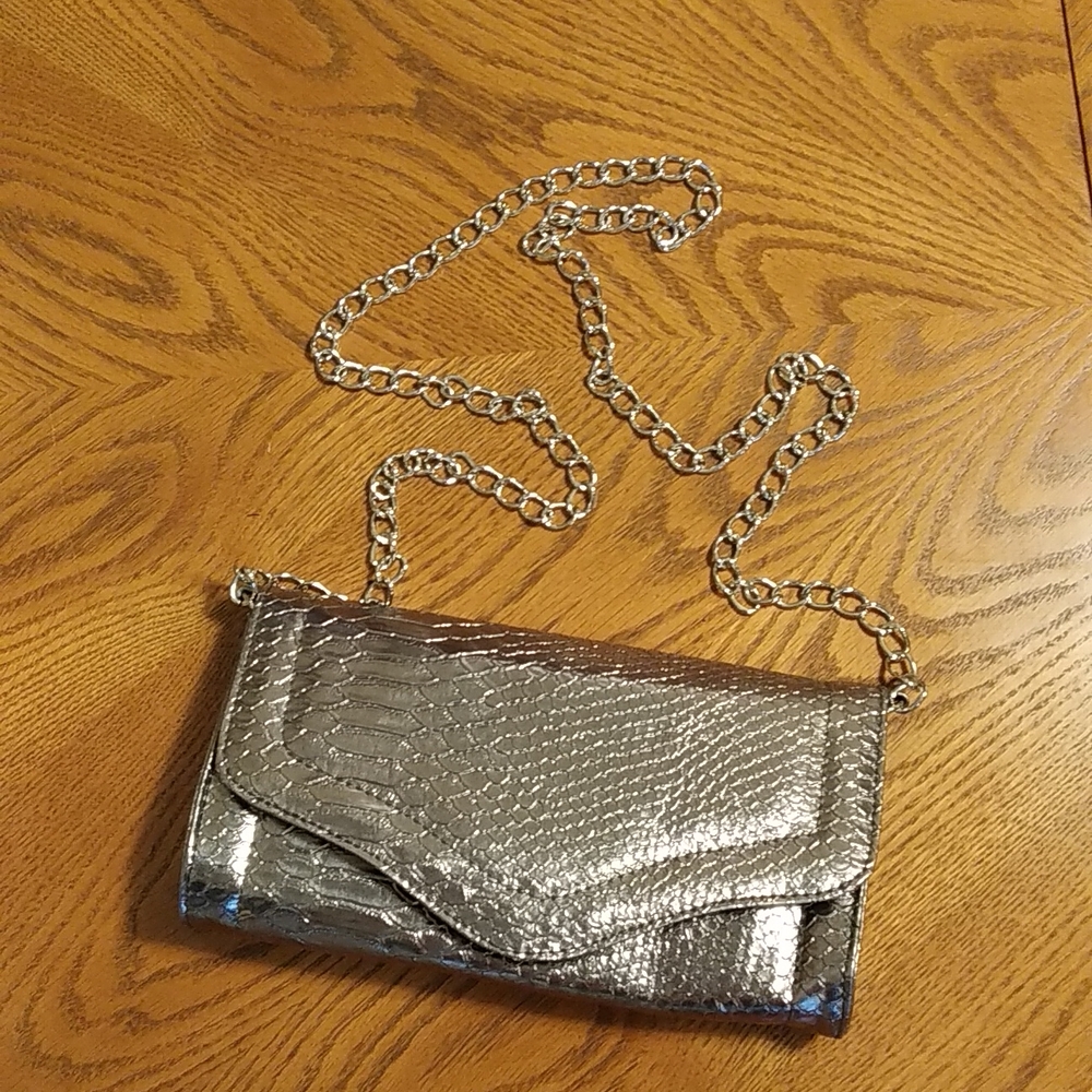 Laura Metallic Evening Clutch